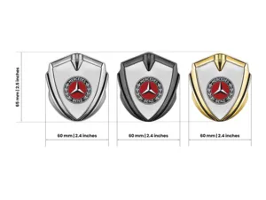 Mercedes Car Logo Badges Sports Design High-Quality